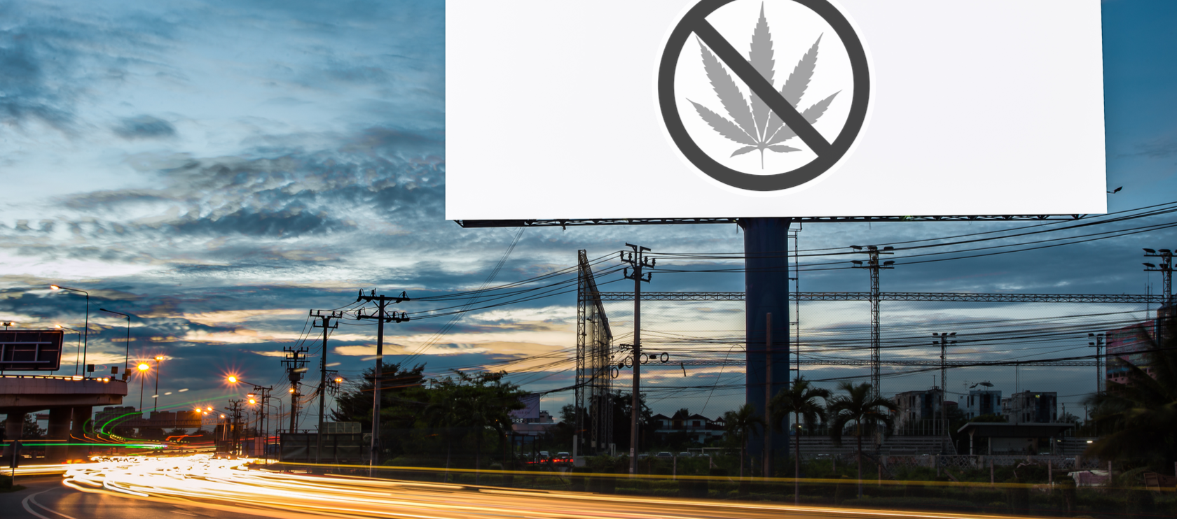 Cannabis billboard advertising